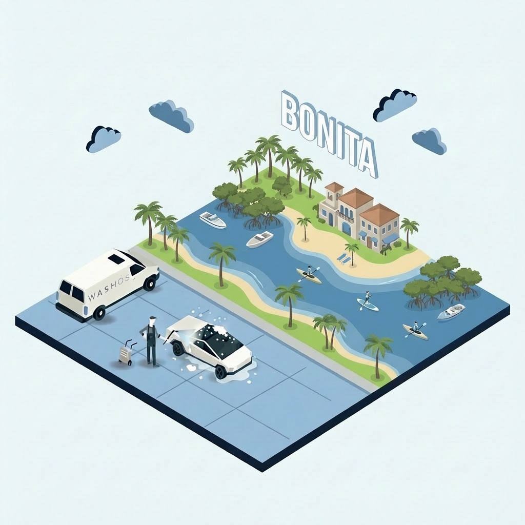 Mobile car detailing service at home in Bonita