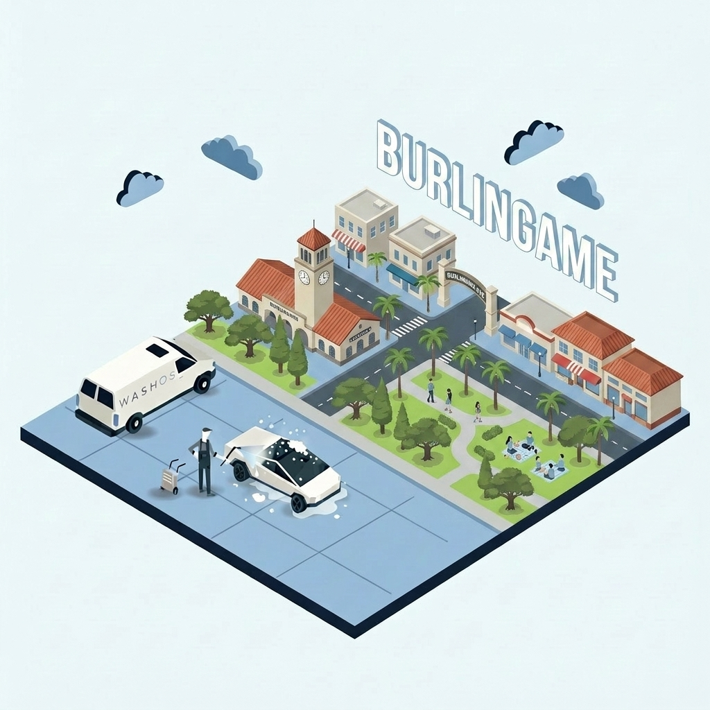 Mobile car detailing service at home in Burlingame