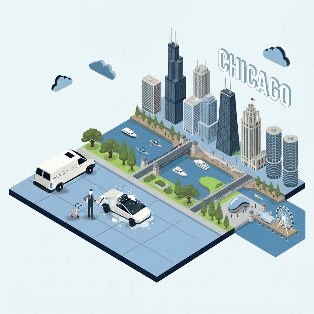 Mobile car detailing service at home in Chicago