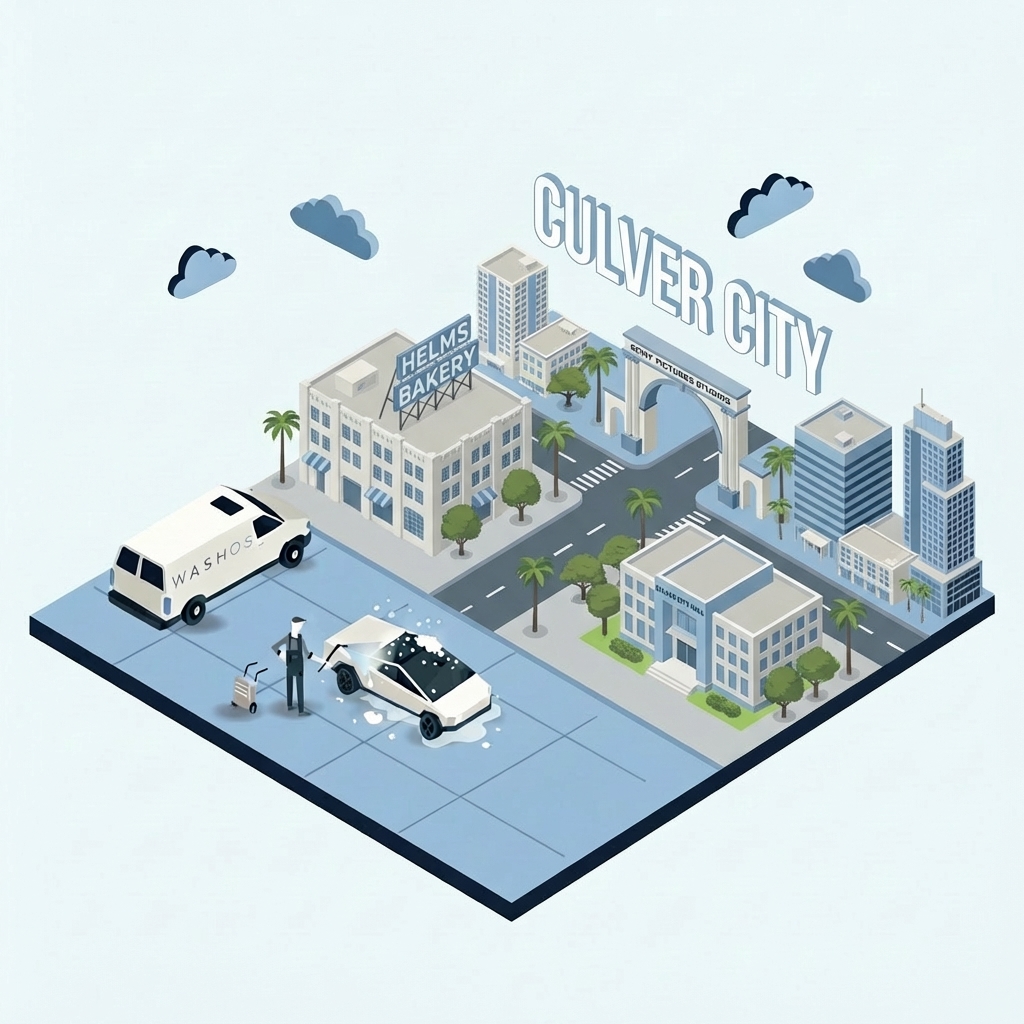 Mobile car detailing service at home in Culver City