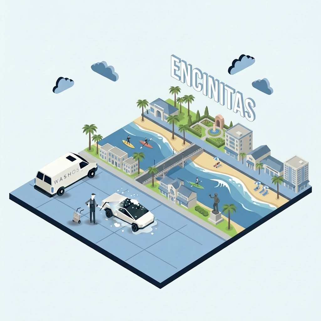 Mobile car detailing service at home in Encinitas