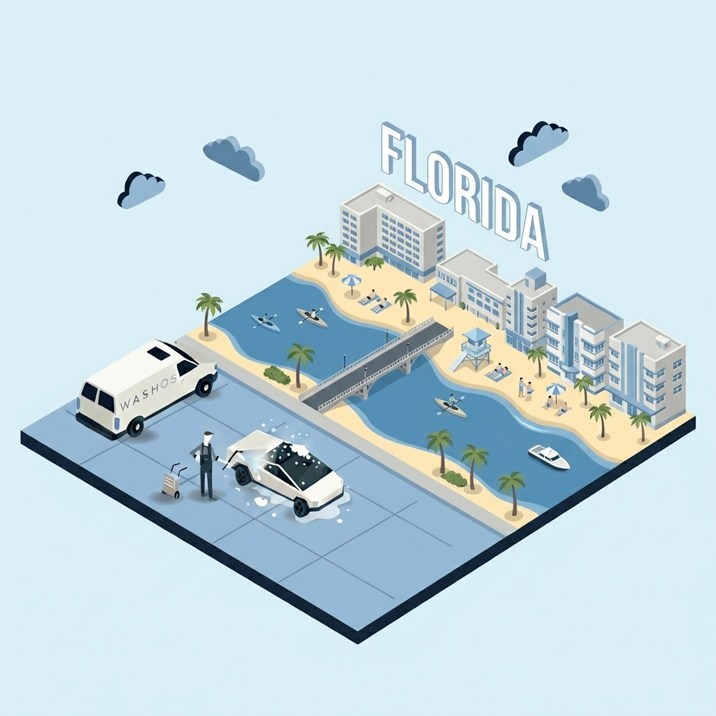 Mobile car detailing service in Florida