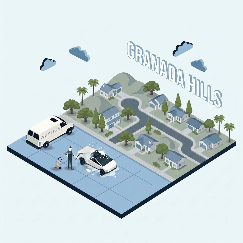 Mobile car detailing service at home in Granada Hills