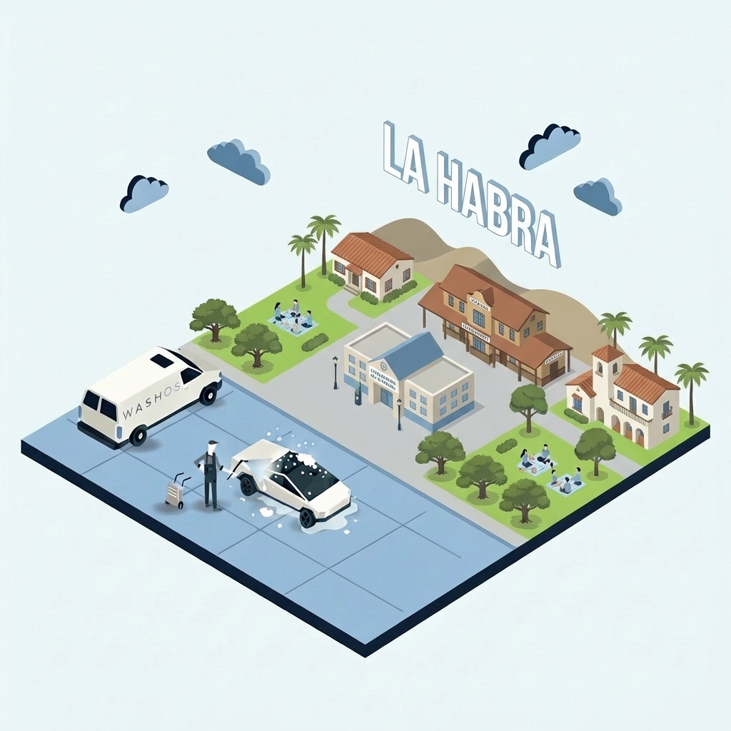 Mobile car detailing service at home in La Habra