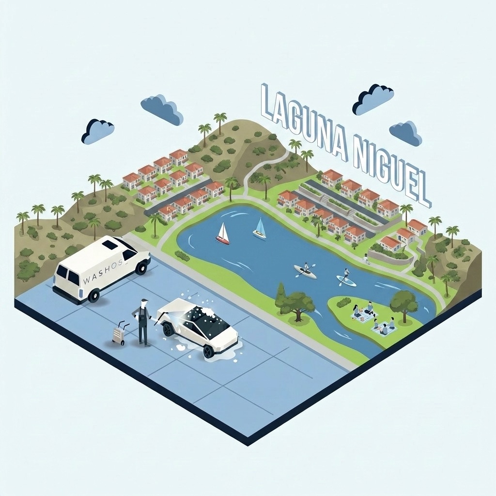 Mobile car detailing service at home in Laguna Niguel