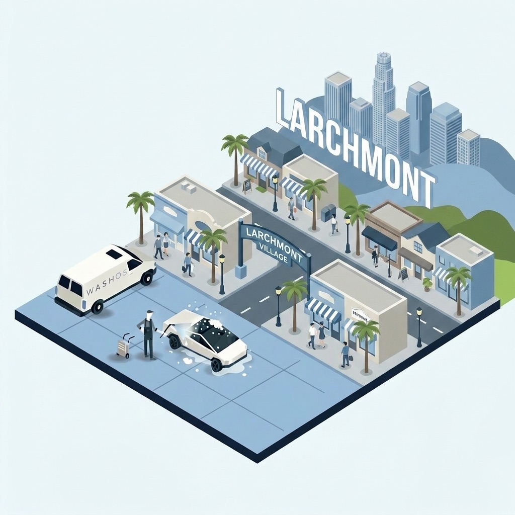 Mobile car detailing service at home in Larchmont