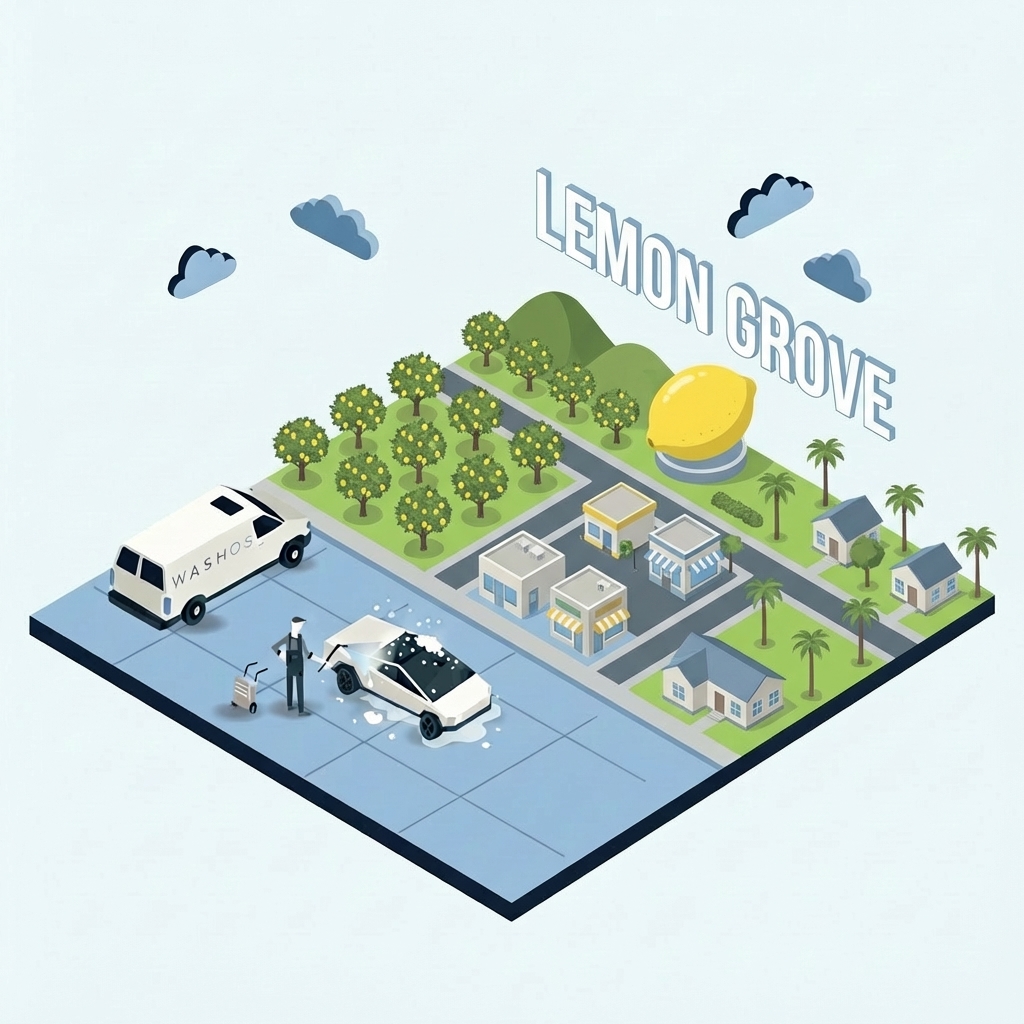 Mobile car detailing service at home in Lemon Grove