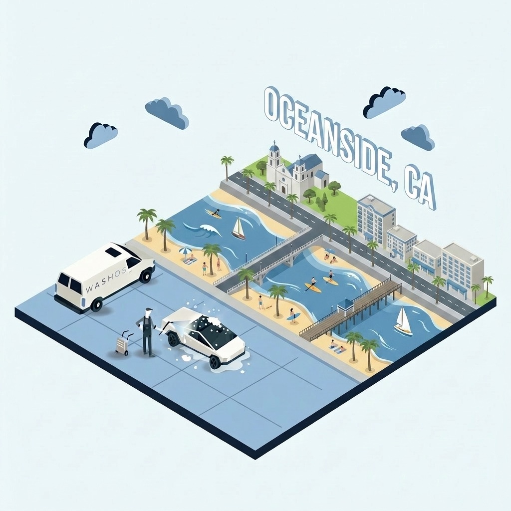 Mobile car detailing service at home in Oceanside