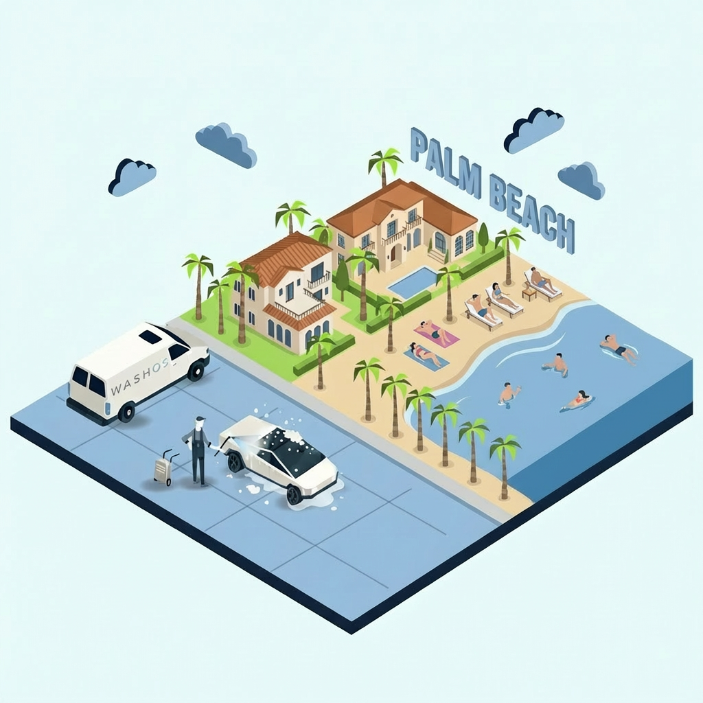 Mobile car detailing service at home in Palm Beach County