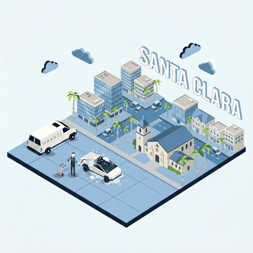 Mobile car detailing service at home in Santa Clara County