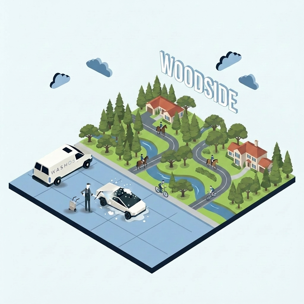 Mobile car detailing service at home in Woodside